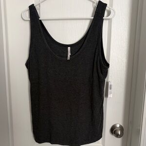 Soma cool nights and days rib tank XL heather quartz